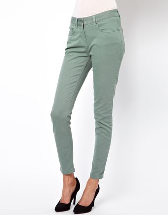 NW3 By Hobbs Nw3 Skinny Jeans in Lichen - Lyst
