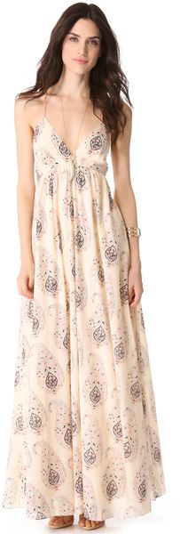 Rebecca Taylor Paisley Gown - Lyst
