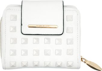 River Island White Self Stud Square Purse - Lyst