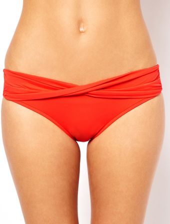 Seafolly Goddess Twist Band Hipster Bikini Brief - Lyst