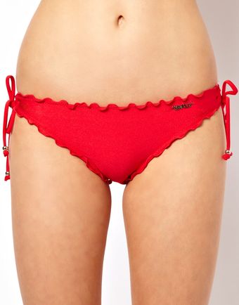 Seafolly Shimmer Tie Side Bikini Brief - Lyst