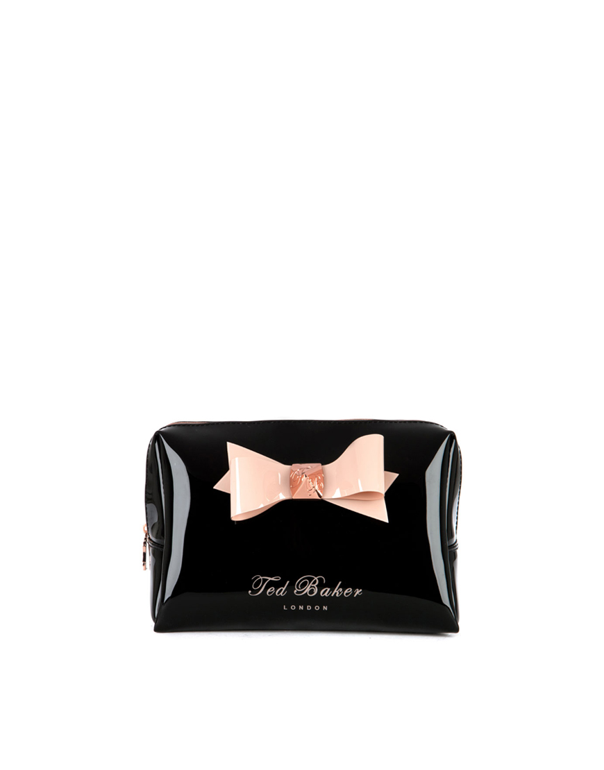 Ted Baker Bow Wash Bag in Black for Men Lyst