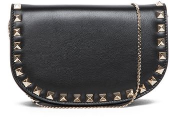 Valentino Around Studs Mini Shoulder Bag in Nero - Lyst