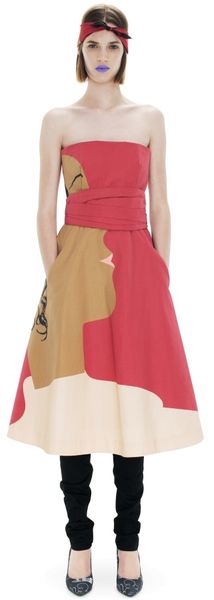 Acne Bardot Red Head - Lyst