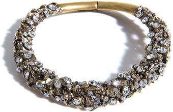 Alexander McQueen Bee Crystal Choker Necklace - Lyst