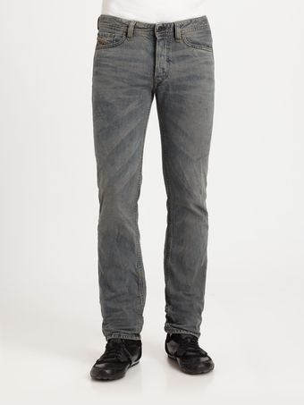 Diesel Viker Straight Leg Jeans - Lyst