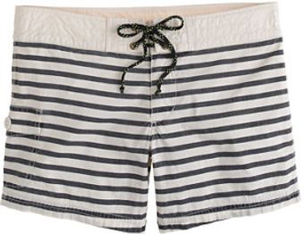 J.Crew Surf Stripe Board Shorts - Lyst