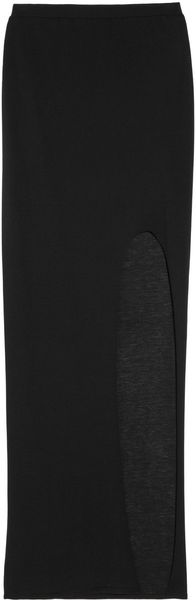 Helmut Lang Helmut Kinetic Jersey Maxi Skirt - Lyst