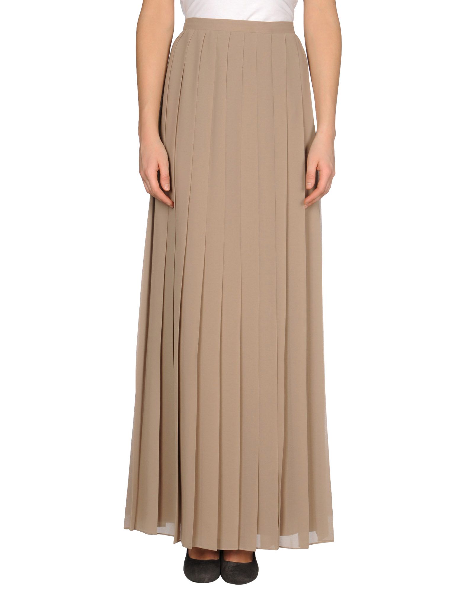 Hoss Intropia Long Skirt in Beige (Khaki) Lyst