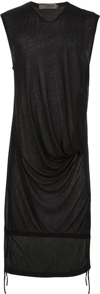 Tom Rebl Draping Long Sleeveless Top - Lyst