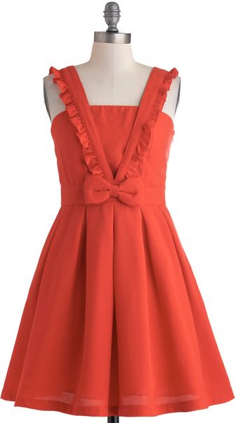 ModCloth Pinafore Your Thoughts Dress - Lyst