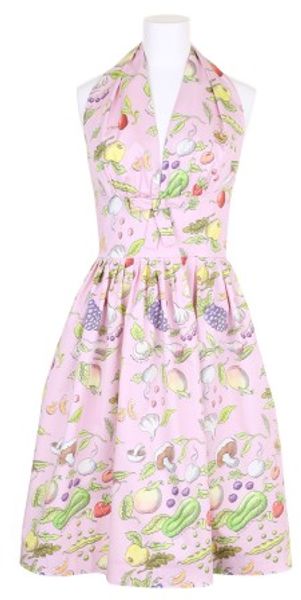 Olympia Le-Tan Halter-Neck Dress - Lyst