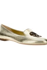 Alexander McQueen Embellished Skull Slipper