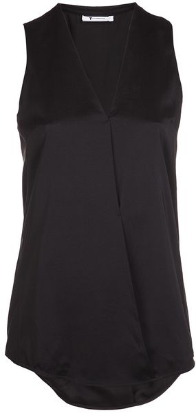 Alexander Wang Concealed Slit Back Top - Lyst