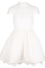 Alice + Olivia Fyona Lace Party Dress