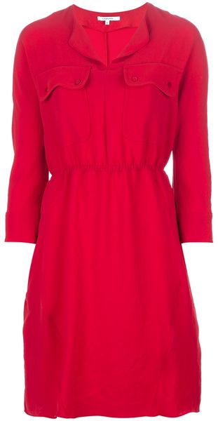 Carven Shirt Dress - Lyst