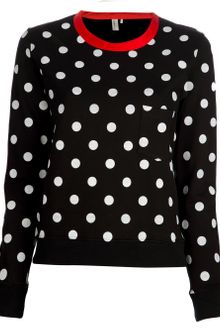Golden Goose Deluxe Brand Polka Dot Top - Lyst