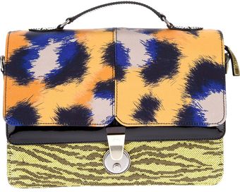 Kenzo Animal Print Satchel - Lyst