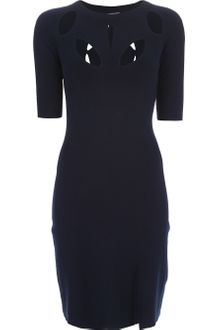 Kenzo Cutout Dress - Lyst