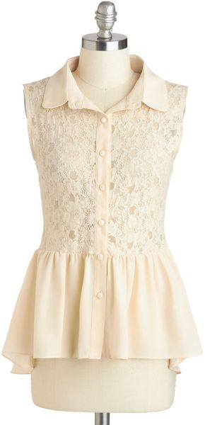 ModCloth Library Regular Top - Lyst