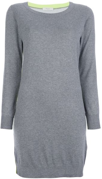 Paul By Paul Smith Sweater Dress - Lyst