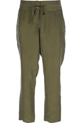 Theory Tapered Silk Trouser