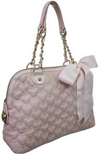 Betsey Johnson Be My One Only Dome Satchel - Lyst