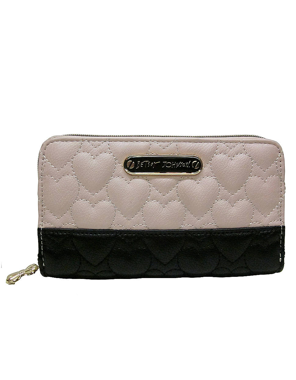 Betsey Johnson Be My One Only Zip Around Wallet in Pink (pink multi) Lyst