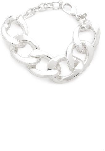 Kenneth Jay Lane Large Flat Link Bracelet - Lyst