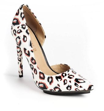 L.a.m.b. Camryn Ii Leather Dorsay Pumps - Lyst
