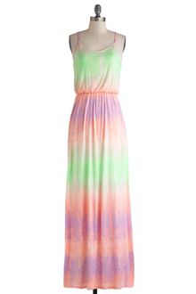 ModCloth Bay At Sunset Dress - Lyst