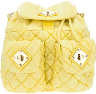 Moschino Quilted Backpack - Lyst