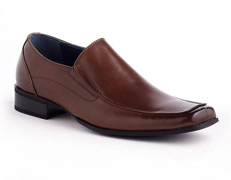 Steve Madden Evente Leather Loafers in Brown for Men (tan) | Lyst