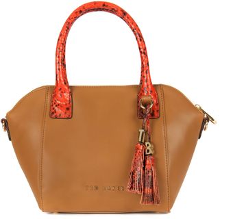 Ted Baker Tazzler Exotic Tassel Mini Tote - Lyst