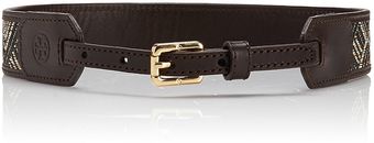 Tory Burch Woven Straw Belt - Lyst