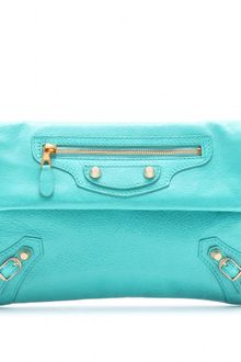 Balenciaga Giant Envelope Leather Clutch - Lyst