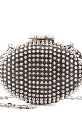Christian Louboutin Mina Studded Clutch