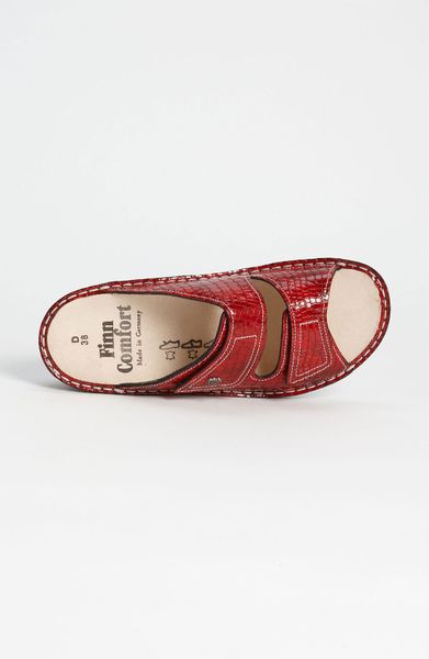 Finn Comfort 'Jamaica' Sandal in Red (fire parana leather) | Lyst
