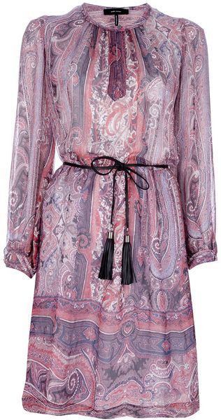 Isabel Marant Sofia Paisley Dress - Lyst