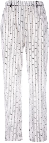 Isabel Marant Mikhail Wide Leg Trouser - Lyst