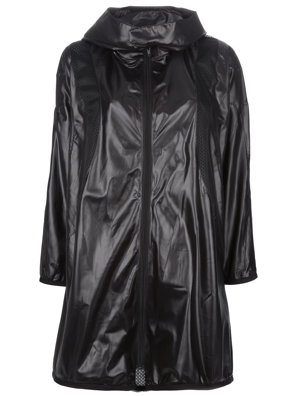 Junya Watanabe Oversized Hooded Rain Coat in Black Lyst