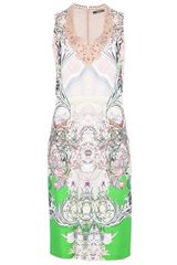Roberto Cavalli Printed Sleeveless Dress