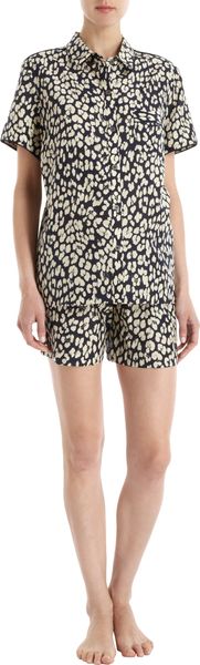 Sea Leopard Pajama Top - Lyst