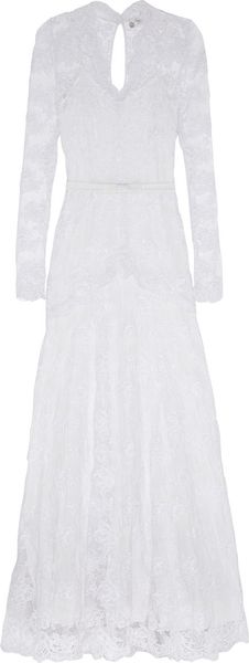 Temperley London Guinevere Corded Lace Gown - Lyst