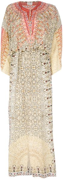 Camilla Patterned Kaftan Dress - Lyst