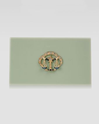 Charlotte Olympia Pandora Libra Zodiac Clutch - Lyst