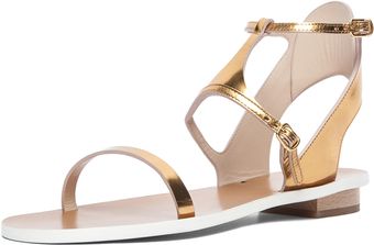 Chloé Runway Sandal in Gold - Lyst