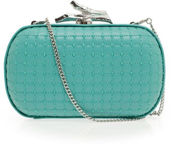 Diane Von Furstenberg Lytton Quilted Leather Clutch - Lyst