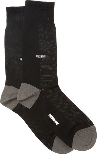 Missoni Cotton Socks - Lyst