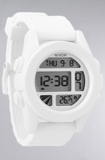 Nixon The Unit Watch in White - Lyst